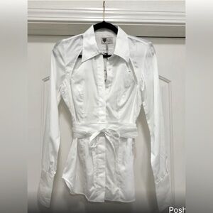 Lita by Ciara. Rare Cut Out Blouse/Shirt. Sz L. NWT